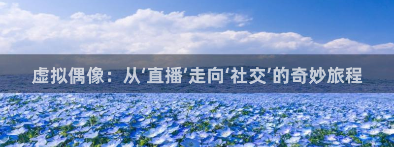 小九nba直播高清免费观看：虚拟偶像：从‘直播’走向‘社交’的奇妙旅程